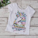 Комплект: футболка с пышной юбкой " Unicorn"